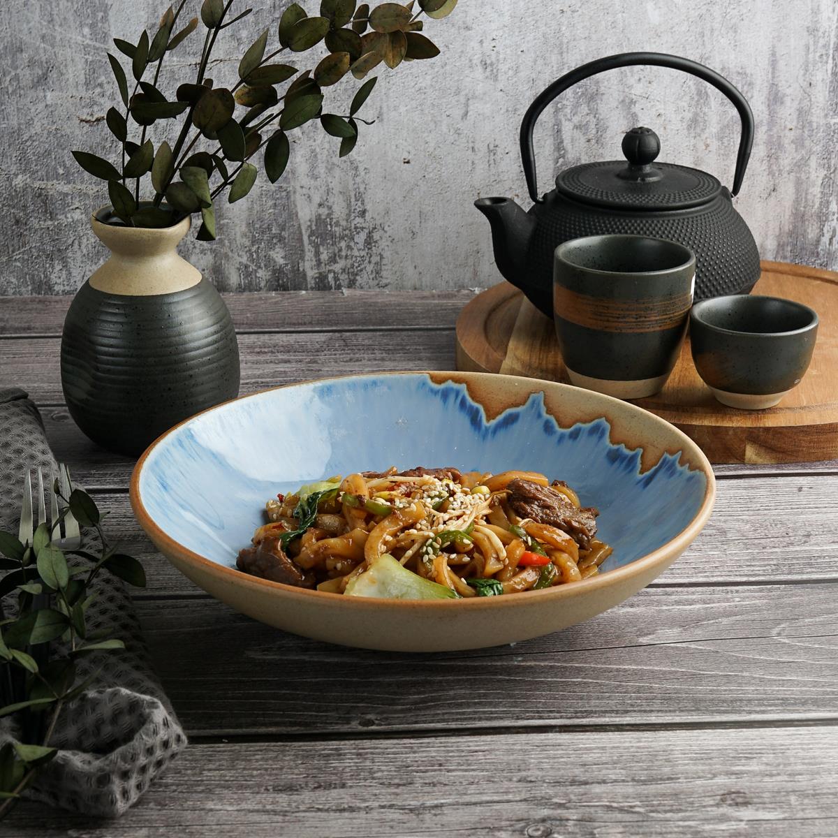 Салатник d=23.5 см, h=5.5 см, 1000мл, "Blue Panasia" P.L. Proff Cuisine