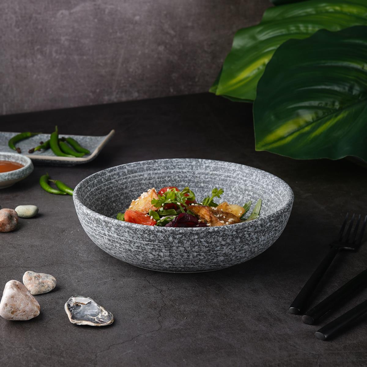 Салатник d=20 см, h=4,5 см, Stone Untouched Taiga, P.L. Proff Cuisine