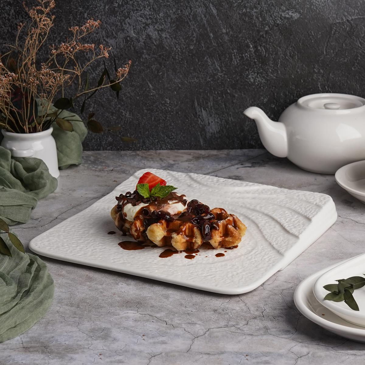 Тарелка Oyster 25*25 см, P.L. Proff Cuisine