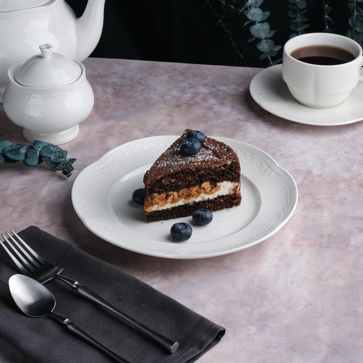 Тарелка 21 см, фарфор , Aristocrat , Noble