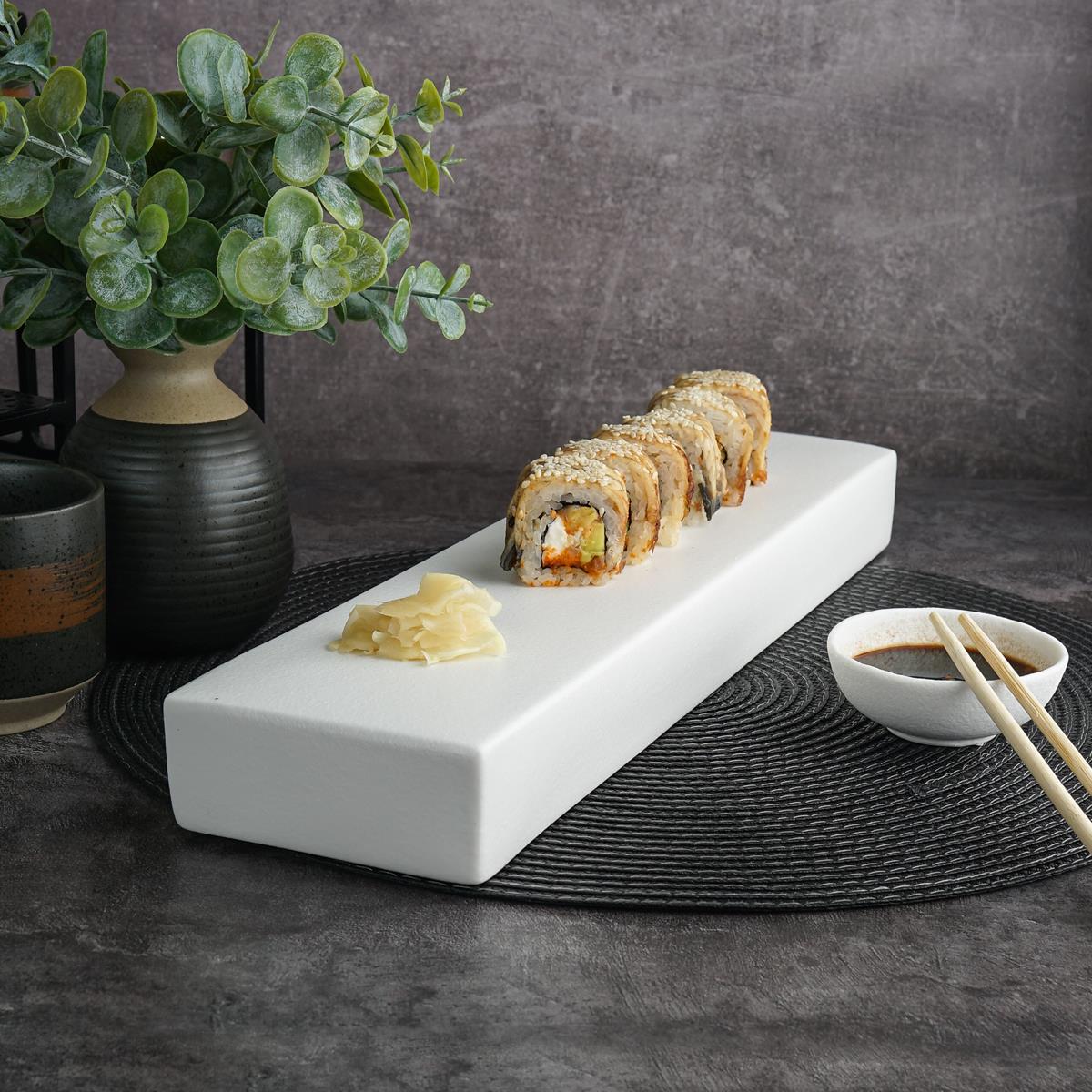 Блюдо 40,8*9,7*4см,фарфор,серия "Паназия",  P.L. - Proff Cuisine