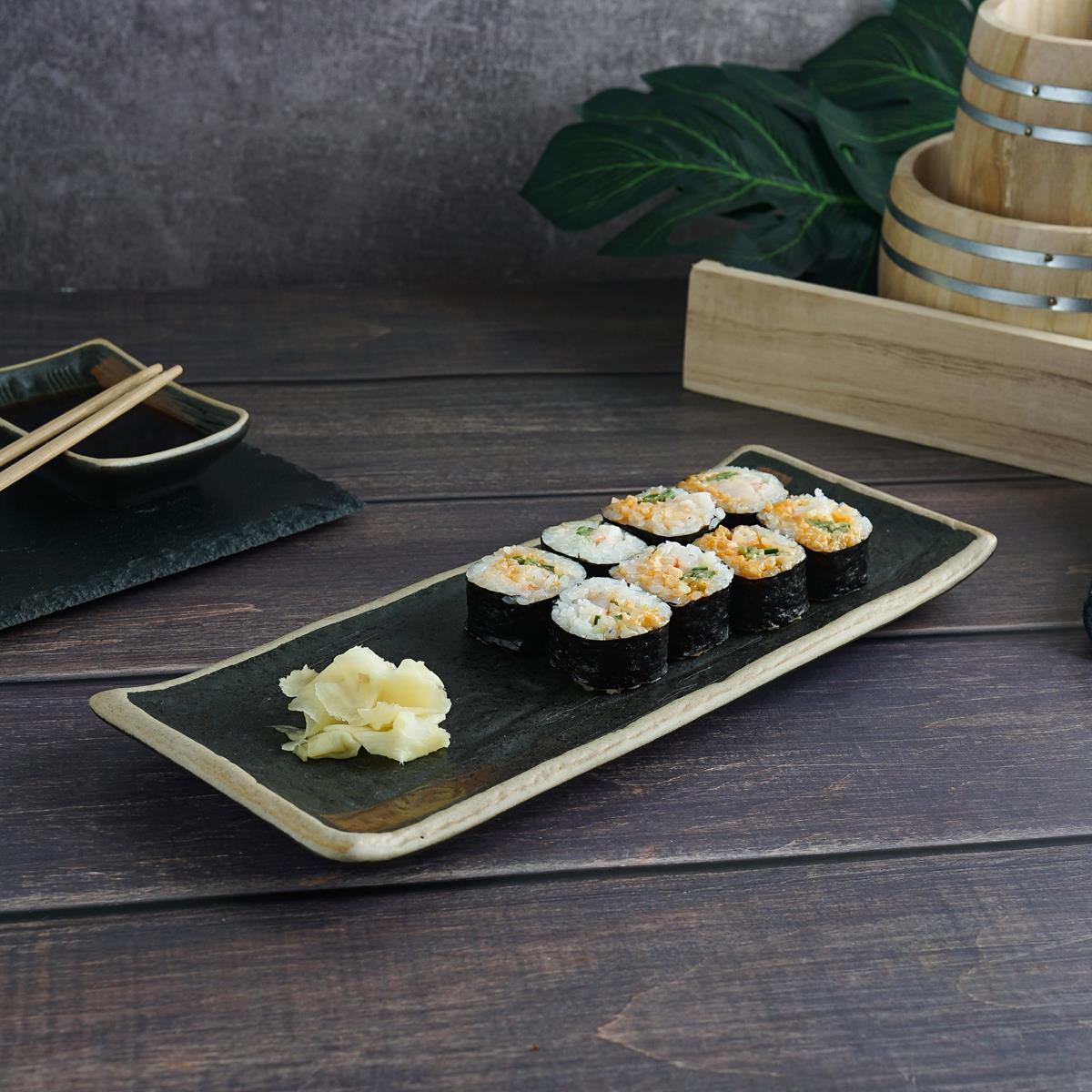 Блюдо для подачи 28,6*11,3*2 см, "Dark Panasia"  P.L. Proff Cuisine
