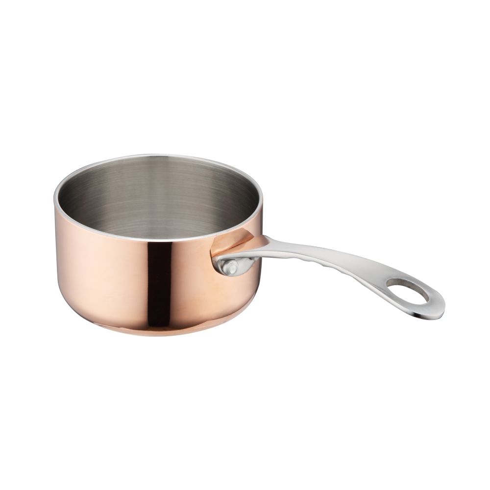 Соусник 250мл,  d=9 см, h= 4,8 см, металлич. с медным напылением, P.L. - Gourmet Line