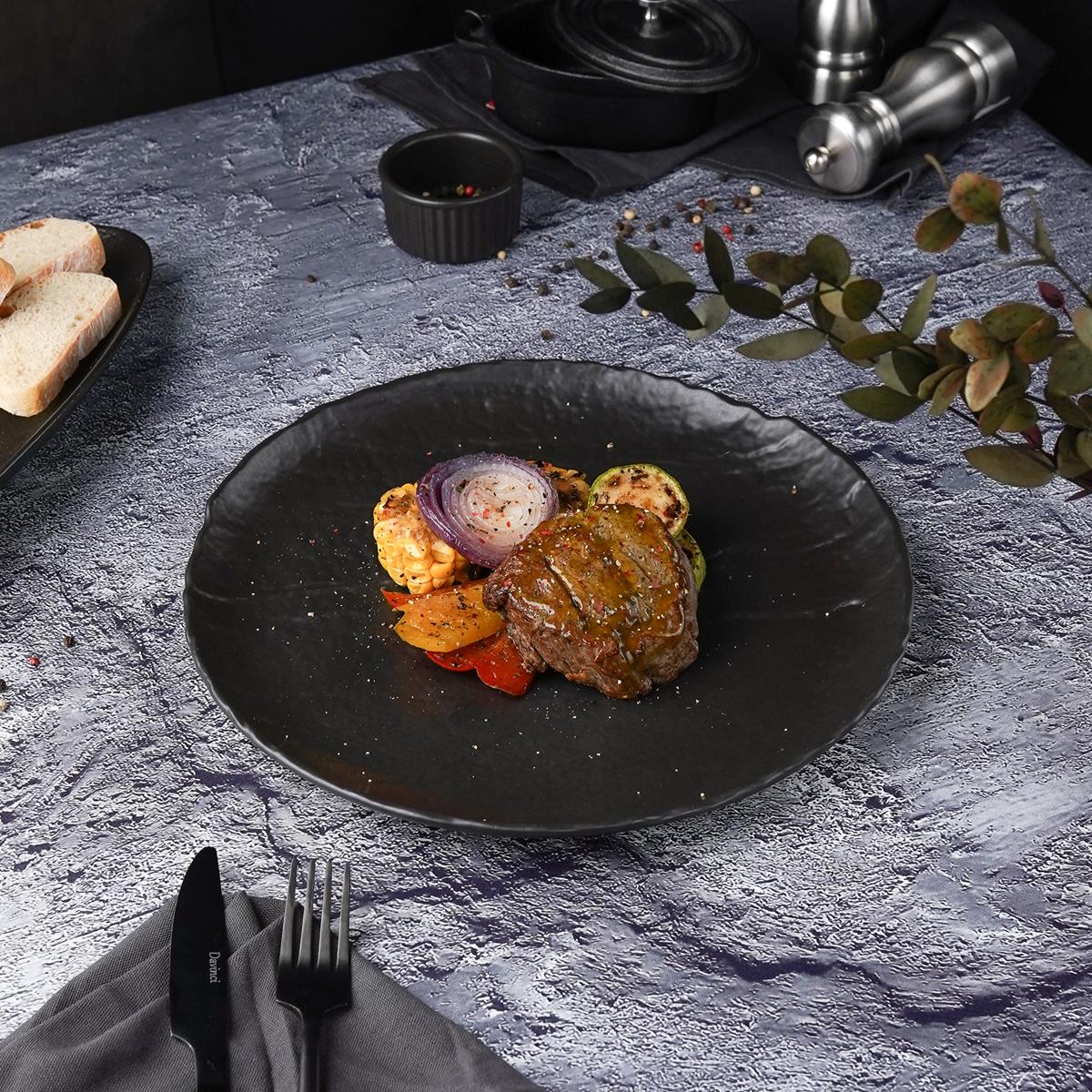 Тарелка  Black Raw Steller d=29 см, P.L. Proff Cuisine