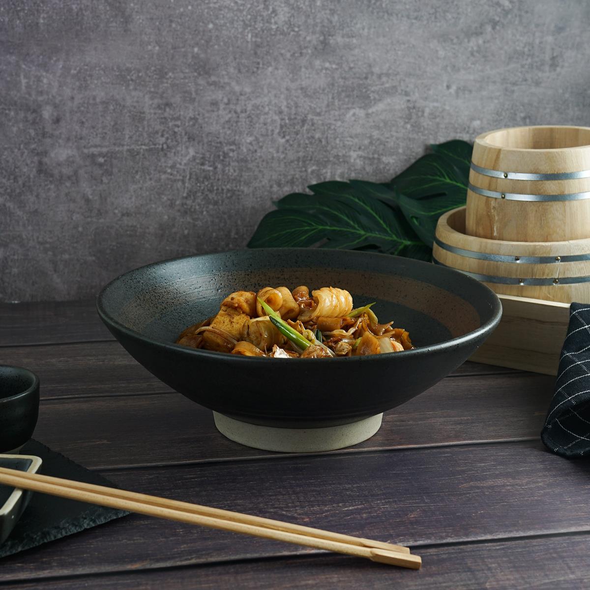 Блюдо для подачи 24*8 см, 1300мл, "Dark Panasia" P.L. Proff Cuisine