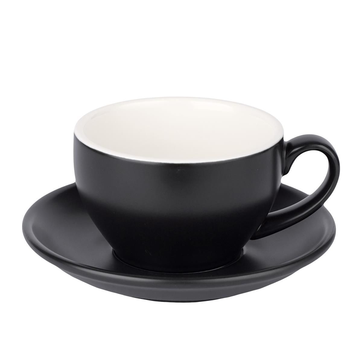 Кофейно-чайная пара Barista (Бариста) 300 мл,черный-матовый цвет, P.L.