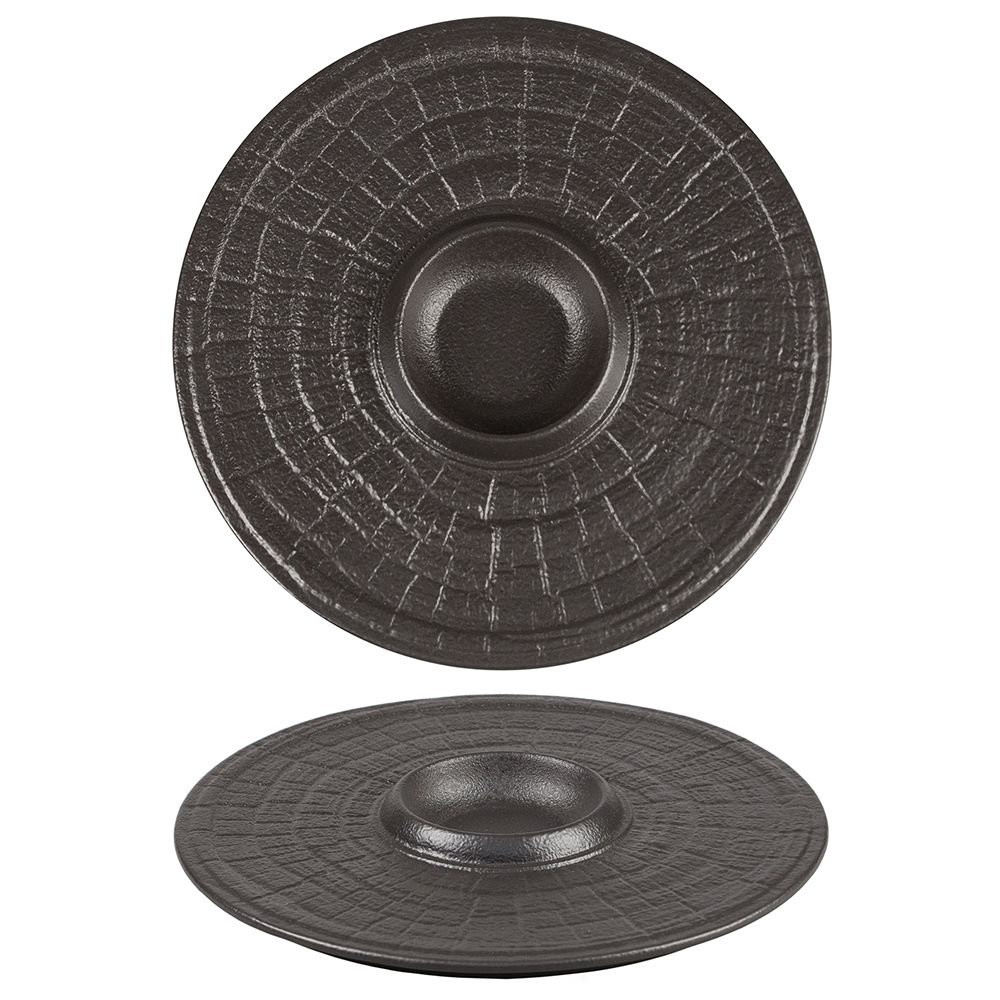 Блюдо для подачи  Black Raw Steller 25 см, P.L. Proff Cuisine