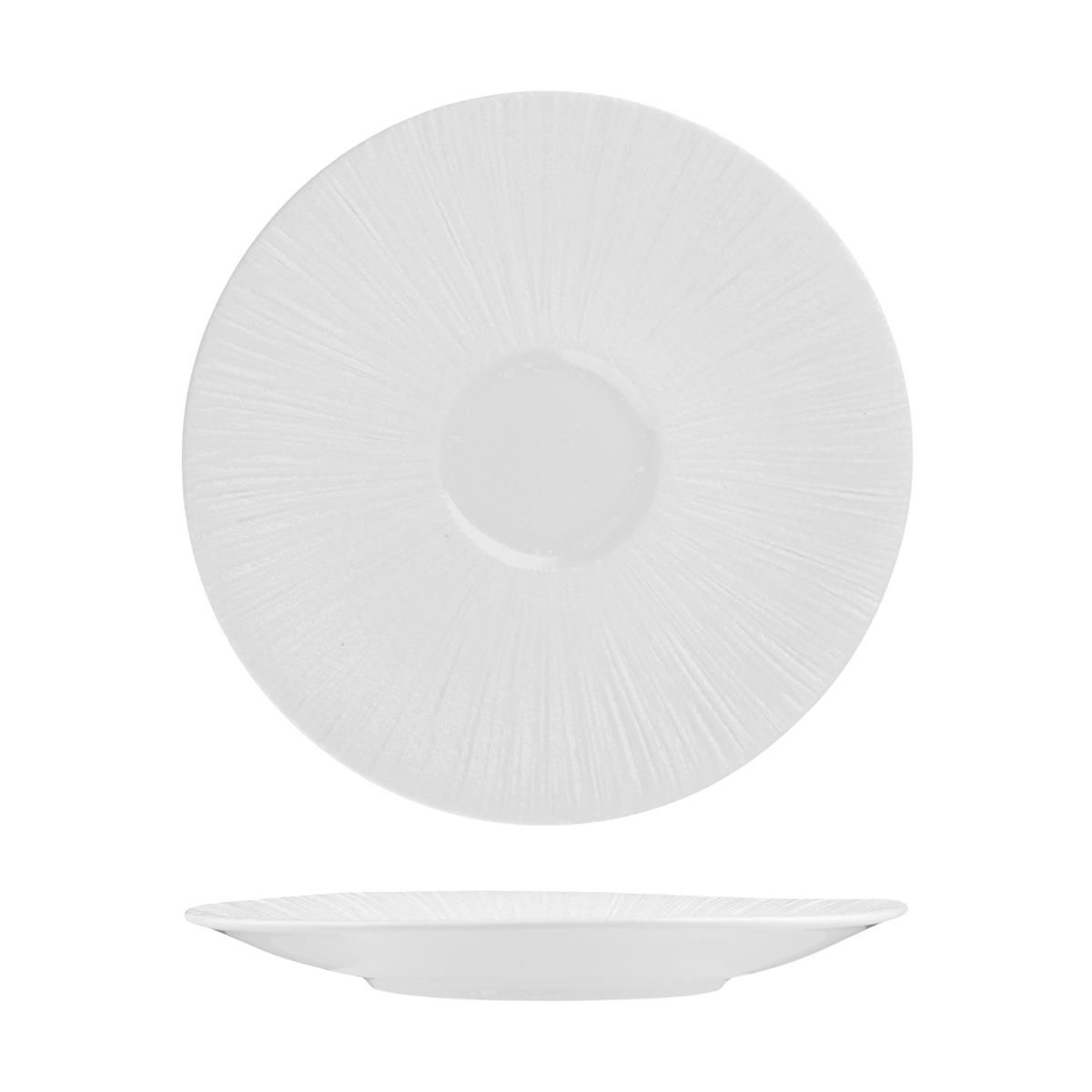 Блюдце d=15 см,к чайной чашке (арт.81222586),серия "White Moon",  P.L. - Proff Cuisine