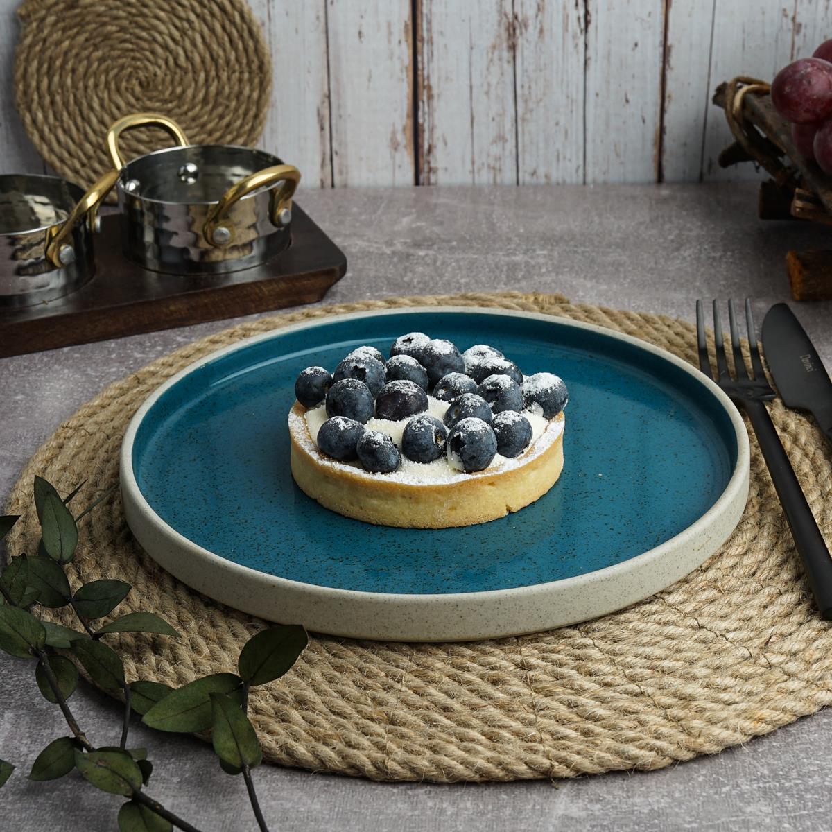 Тарелка с бортом Blue Taiga d=20,5 см, h=1,7 см, P.L. Proff Cuisine