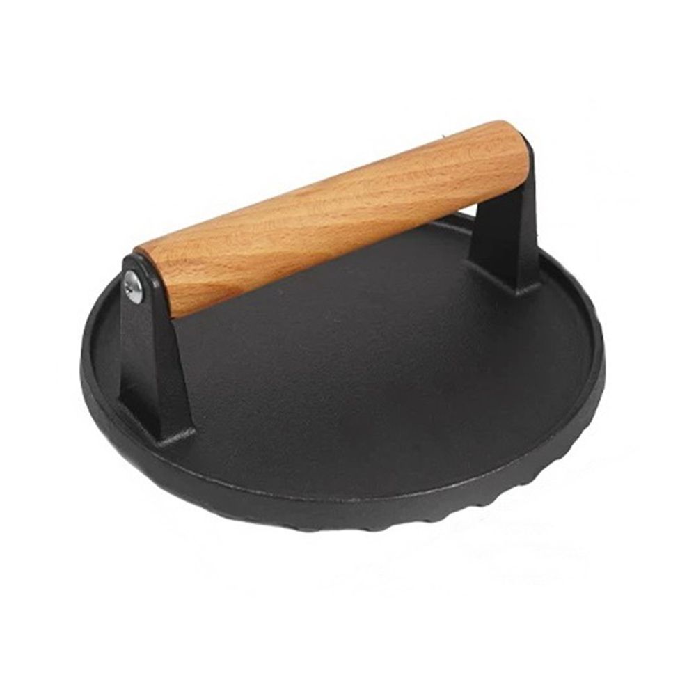 Пресс для приготовления котлет,стейков,круглый,чугун.d=175mm   P.L. Proff Cuisine