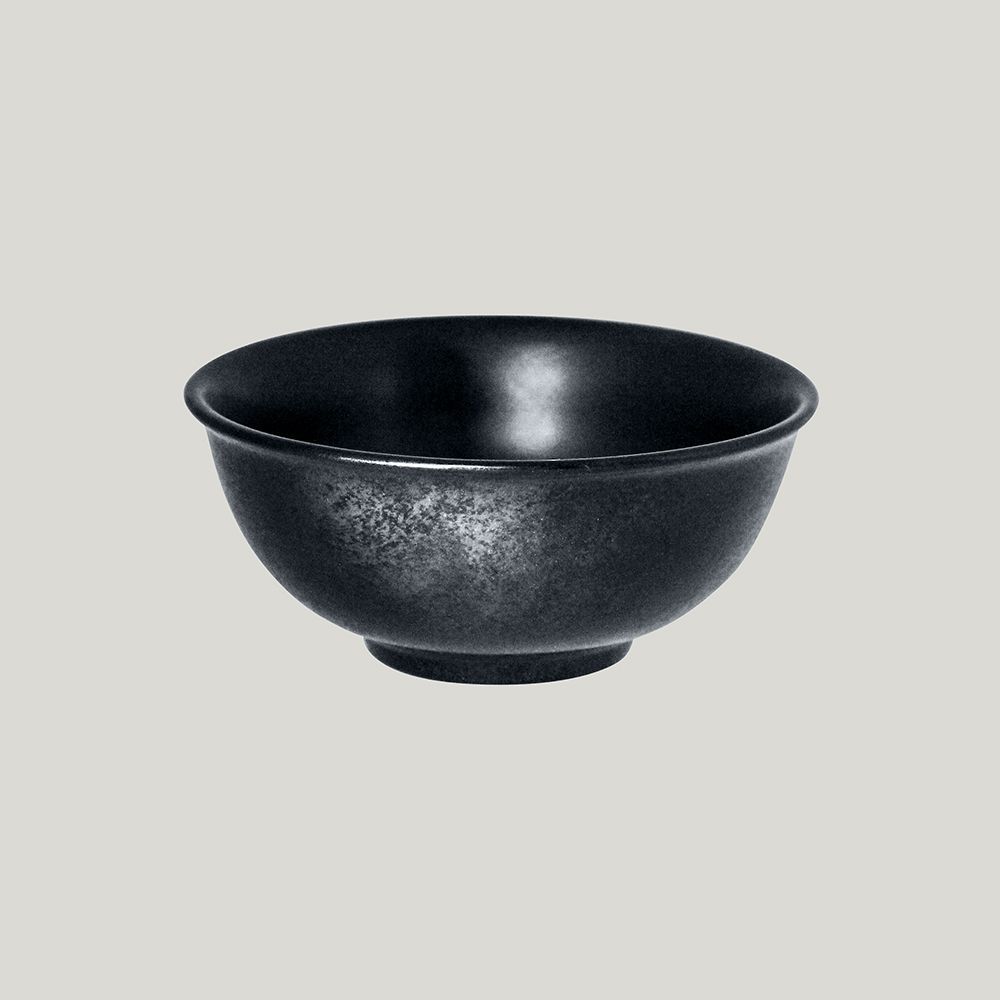 Салатник круглый RAK Porcelain Karbon 270 мл, d 12 см