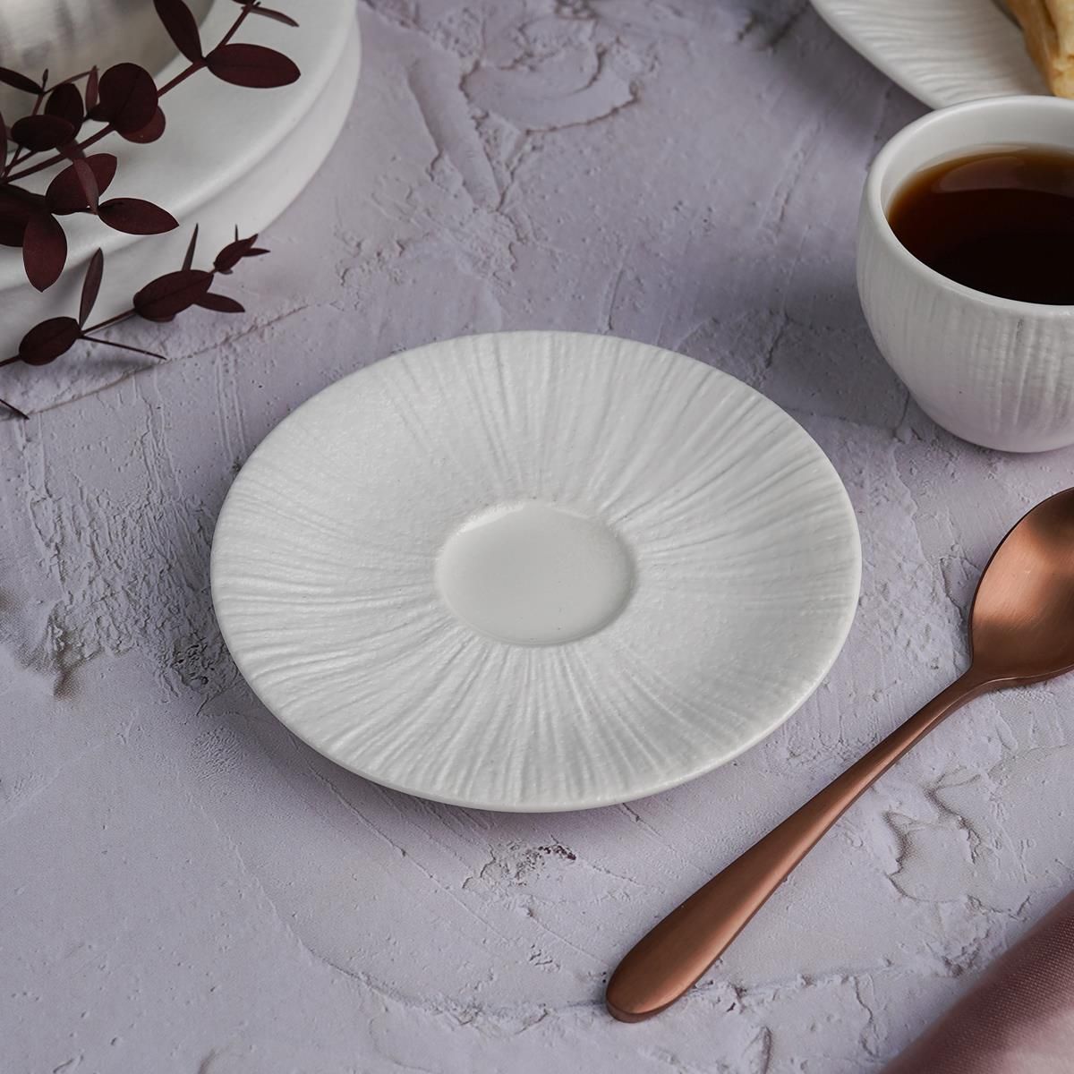 Блюдце d=11,9 cм,к чашке (арт.81222584),серия "Frost  White Moon",  P.L. - Proff Cuisine