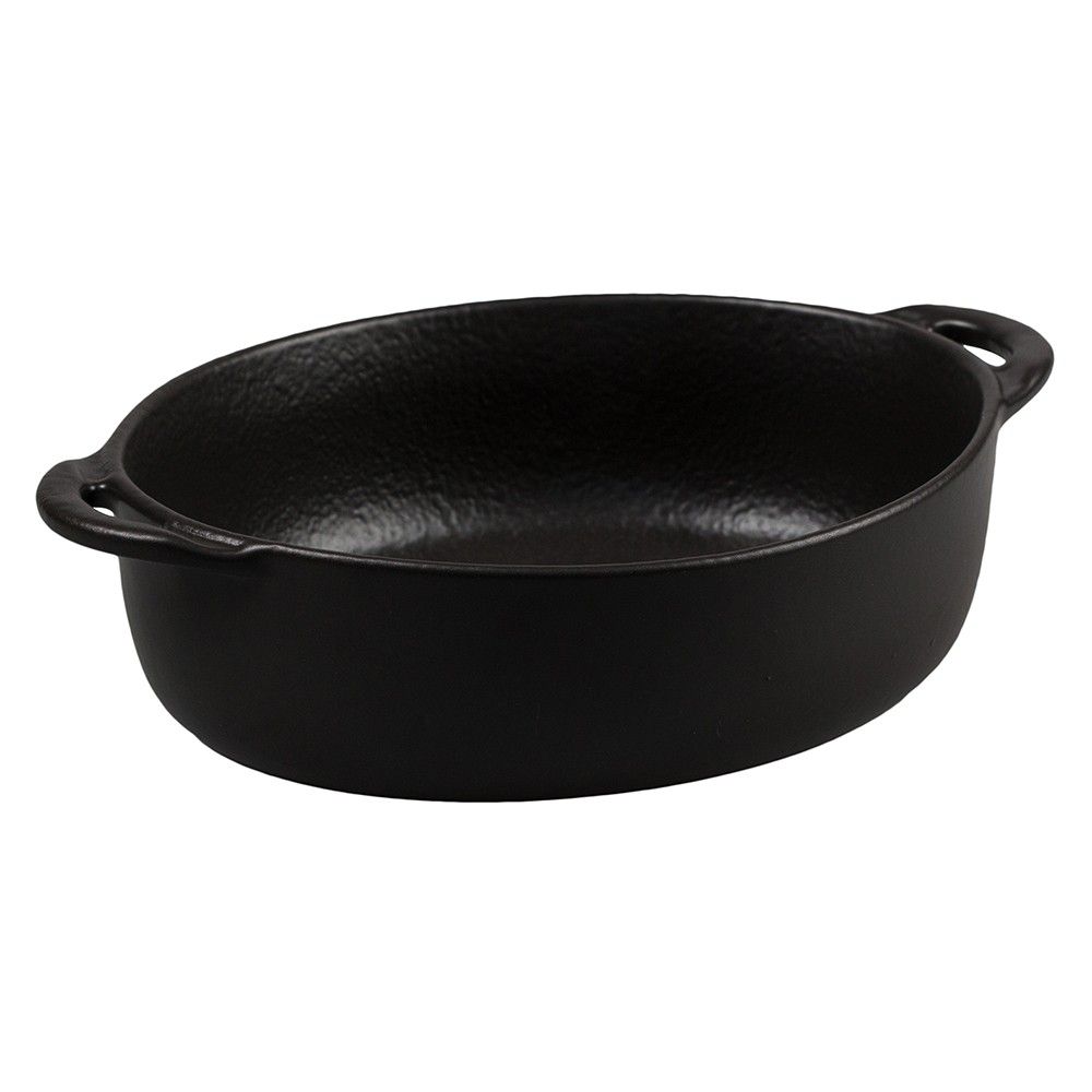 Блюдо  Black Raw Steller для подачи и запекания 18,5*15*5,3 см, P.L. Proff Cuisine