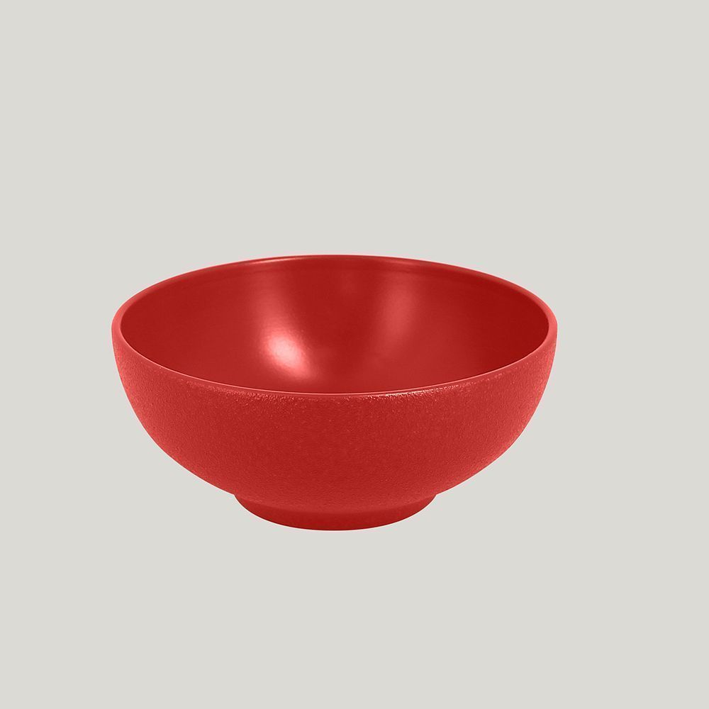 Салатник RAK Porcelain Neofusion Ember круглый 15*6 см, 630 мл (алый цвет)