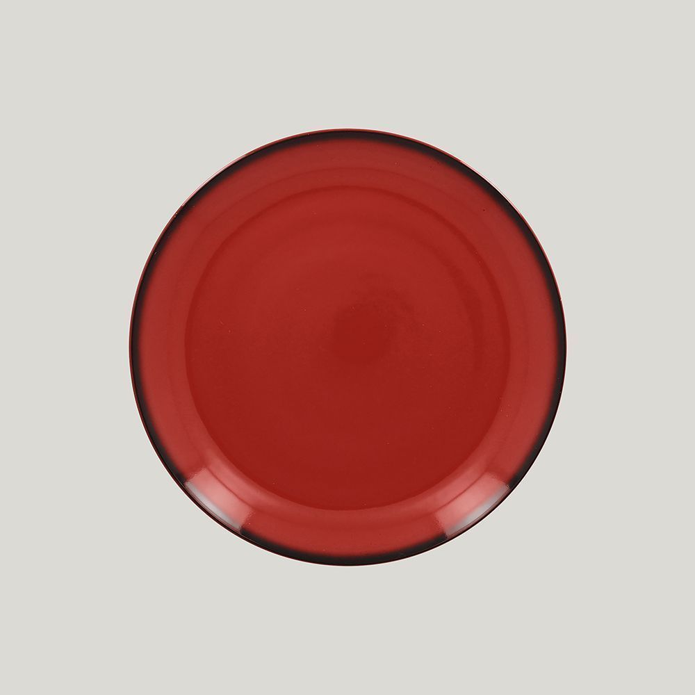 Тарелка круглая RAK Porcelain LEA Red 21 см (красный цвет)