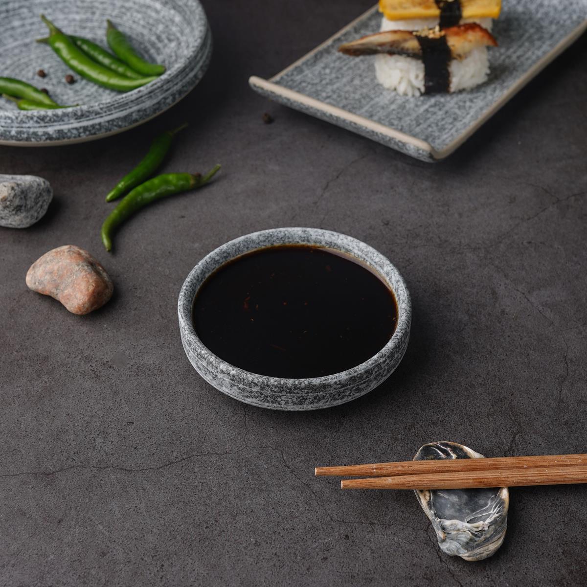 Соусник 80 мл, d=8 см, h=2,2 см, Stone Untouched Taiga, P.L. Proff Cuisine