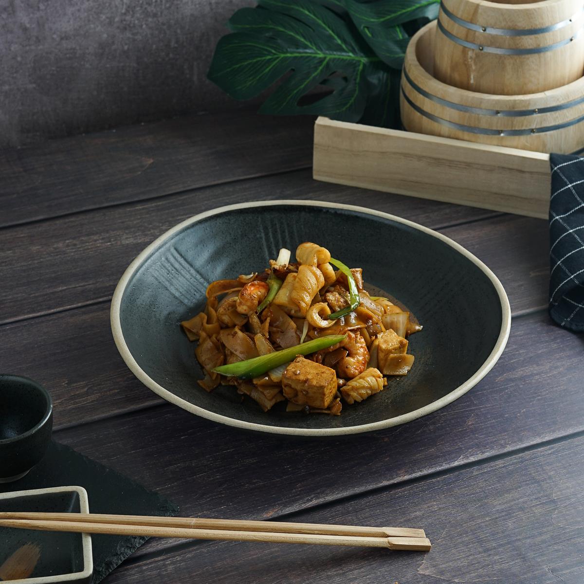 Тарелка 25,5 см, 1000мл, "Dark Panasia" P.L. Proff Cuisine