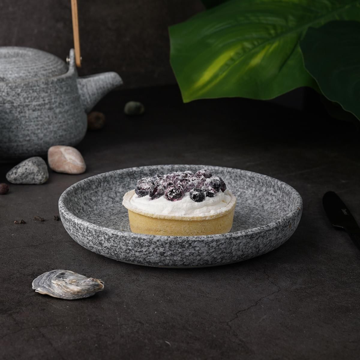 Тарелка с бортом d=18 см, h=3 см,Stone Untouched Taiga,  P.L. Proff Cuisine