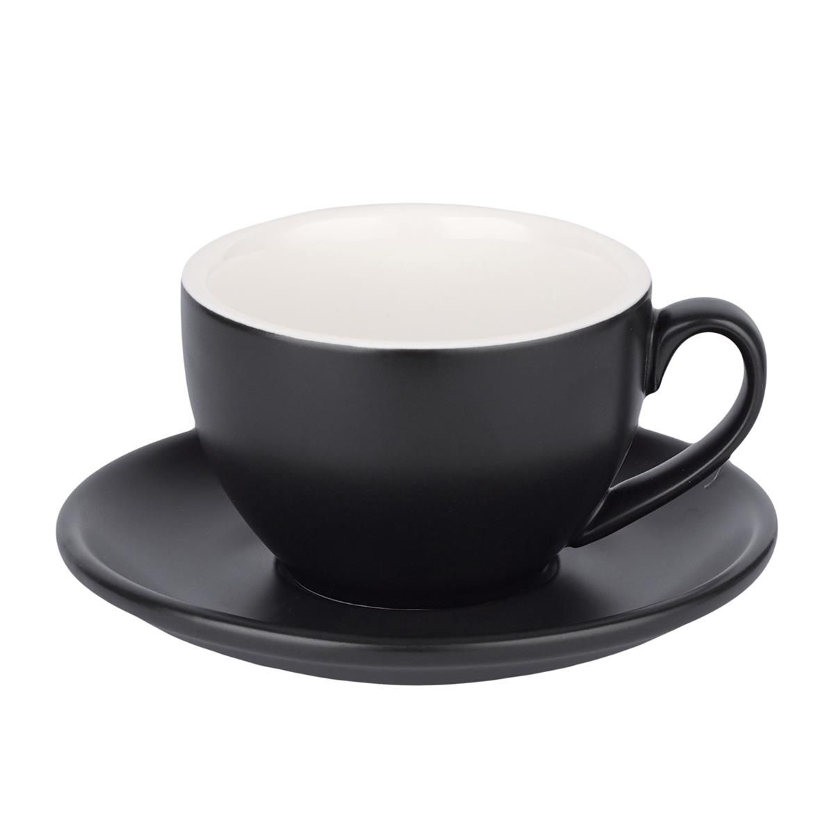 Кофейно-чайная пара Barista (Бариста) 200 мл,черный-матовый цвет, P.L.