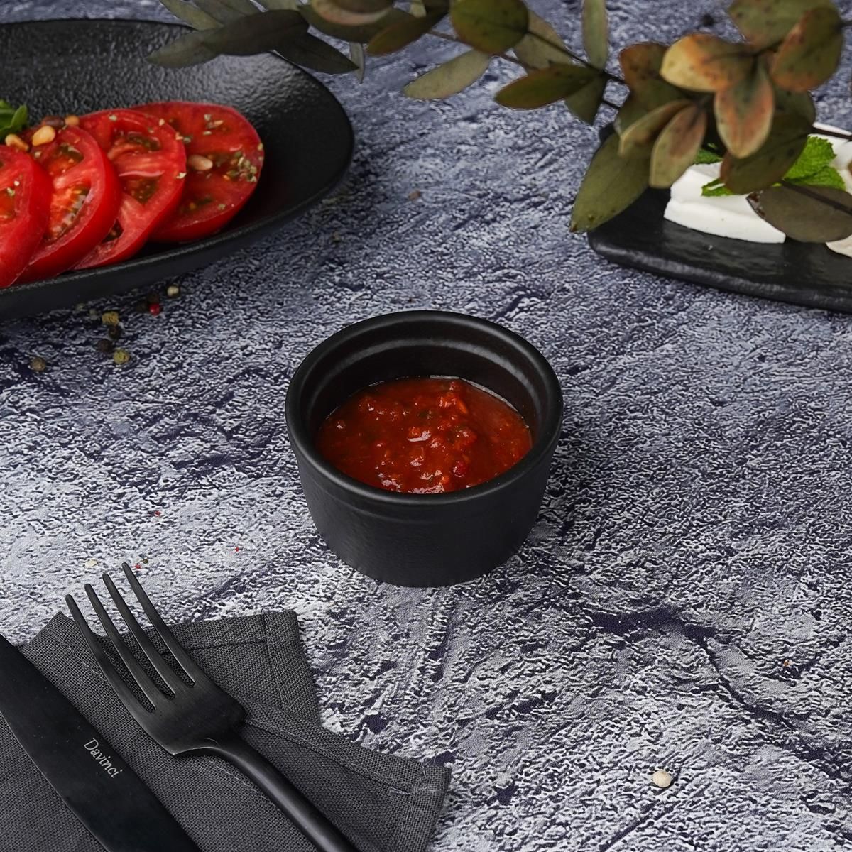 Соусник  Black Raw Stellar 110 мл, 7,7*4,1 см, P.L. Proff Cuisine