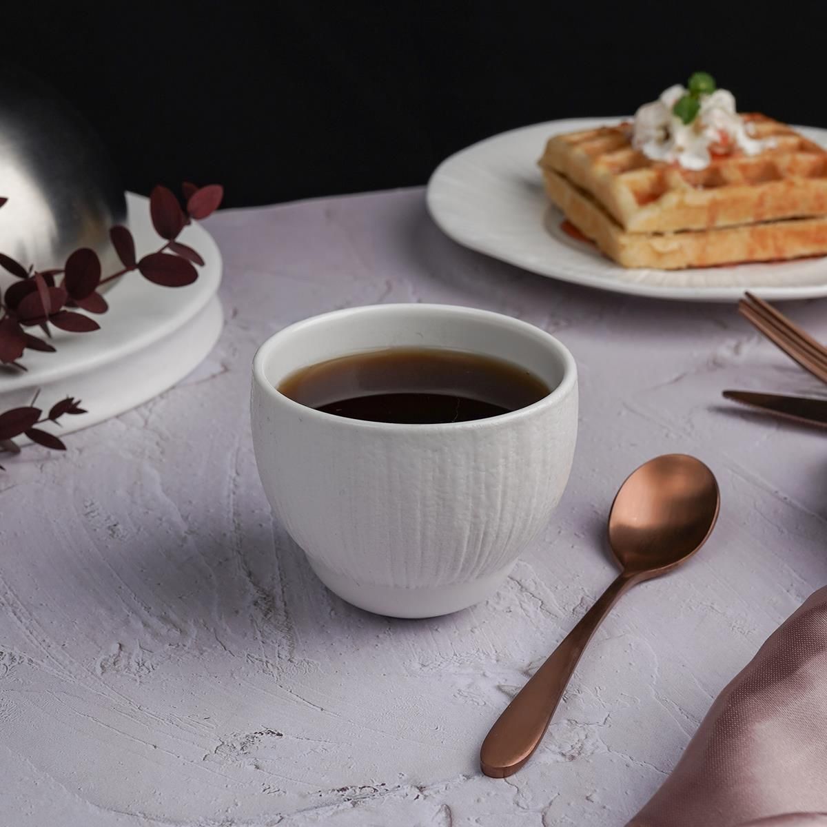 Чашка чайная без ручки 200 мл,серия "Frost White Moon",  P.L. - Proff Cuisine