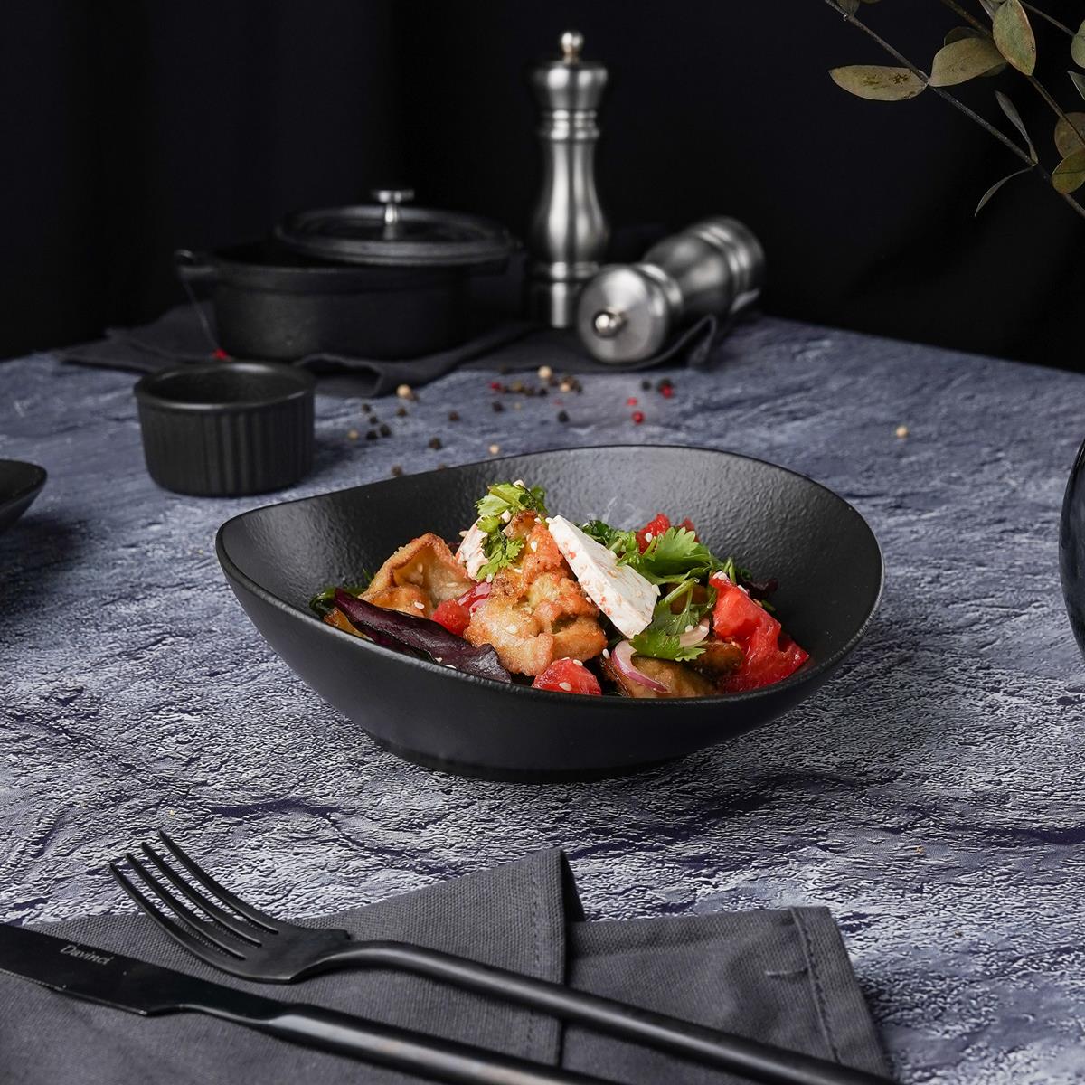 Салатник  Black Raw Stellar 20*18,5*5,7 см, P.L. Proff Cuisine