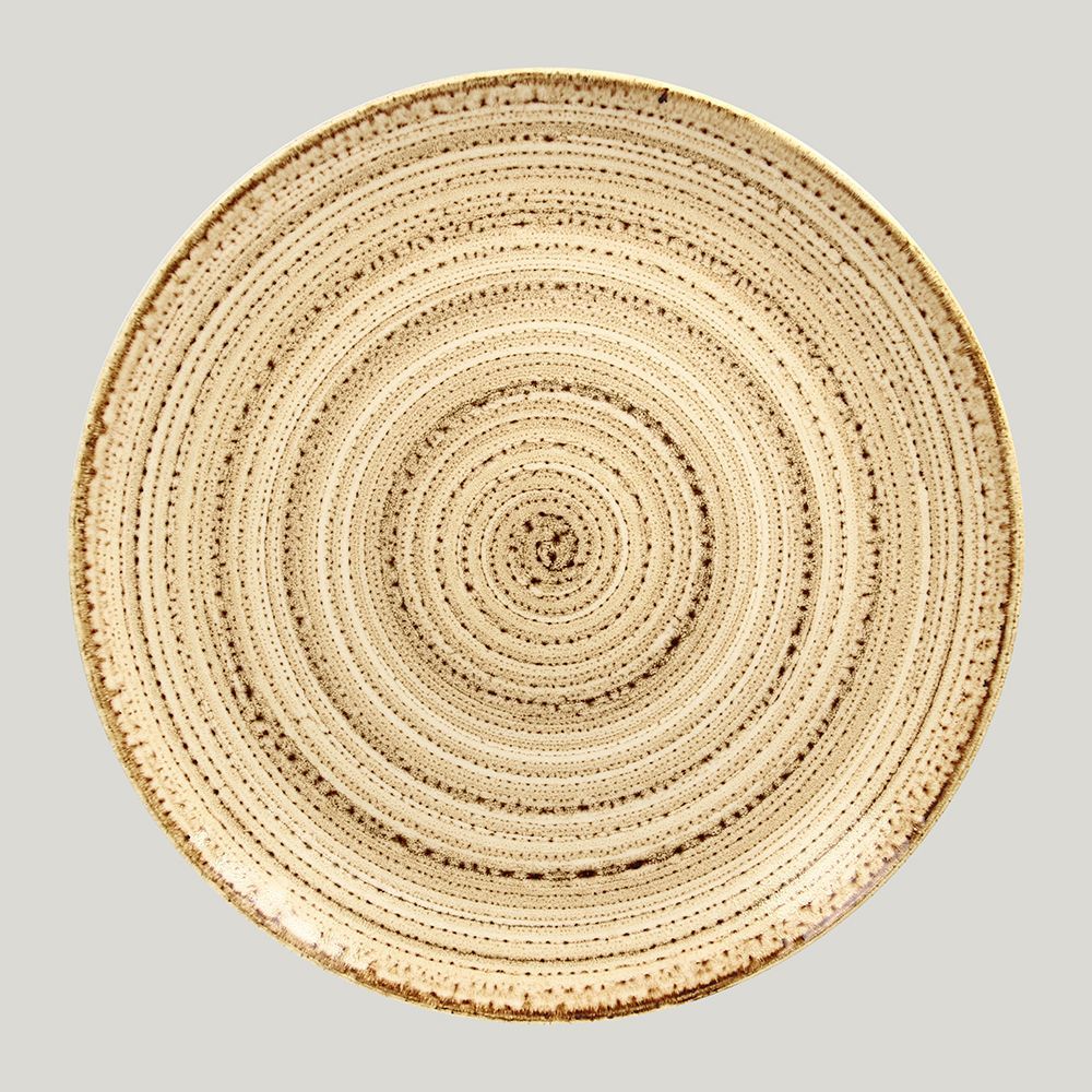 Тарелка RAK Porcelain Twirl Beach плоская 29 см