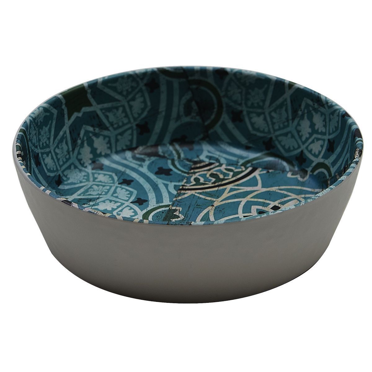 Салатник меламиновый d=17.9см,h=5.3 см, 850 мл,Damask Blue,  P.L.