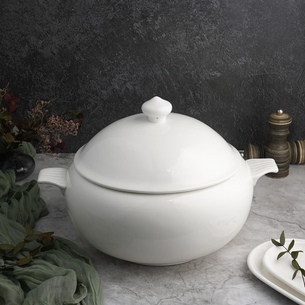 Супница фарфоровая 7 л, P.L. Proff Cuisine