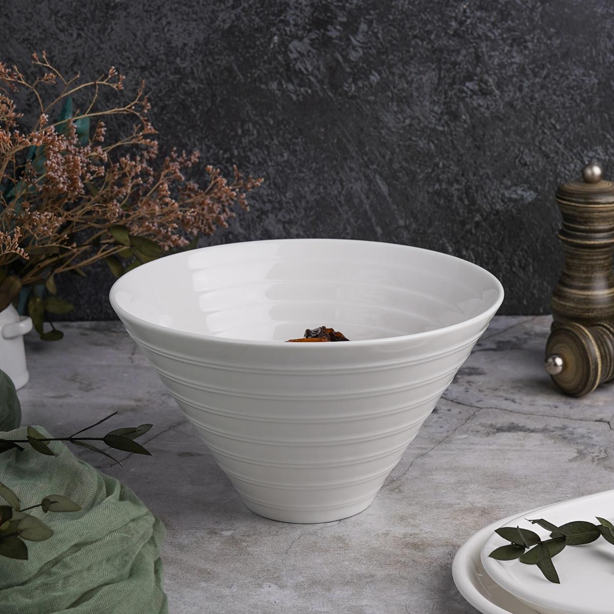 Чаша азиатская для лапши /суповая чаша 20 см, 1500 мл, фарфор  P.L. Proff Cuisine