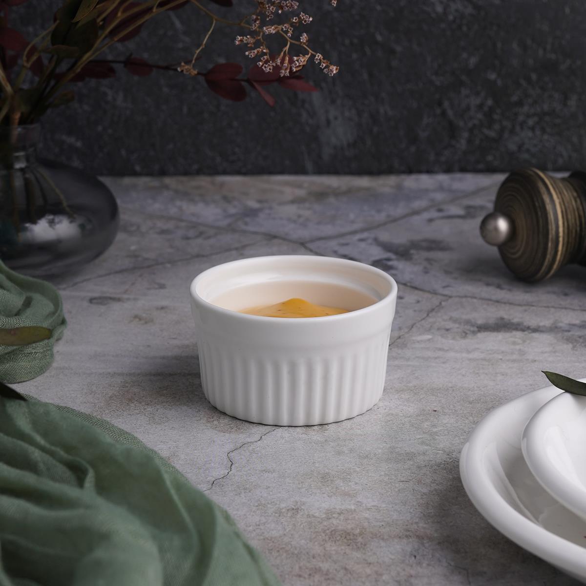 Соусник рельефный 75мл, d 6,7 см, P.L. Proff Cuisine