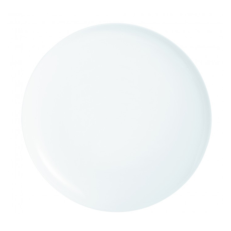Блюдо для пиццы Luminarc 32 см, стеклокерамика, белый цвет, ARC,